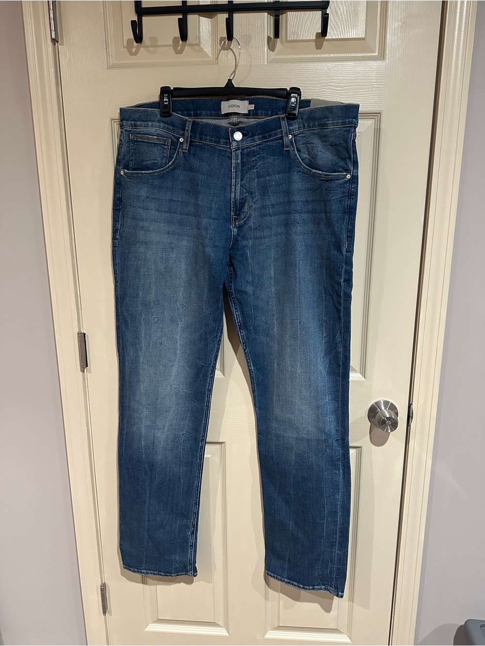 Hudson Jeans Men's Medium Dark Wash Straight Jeans
